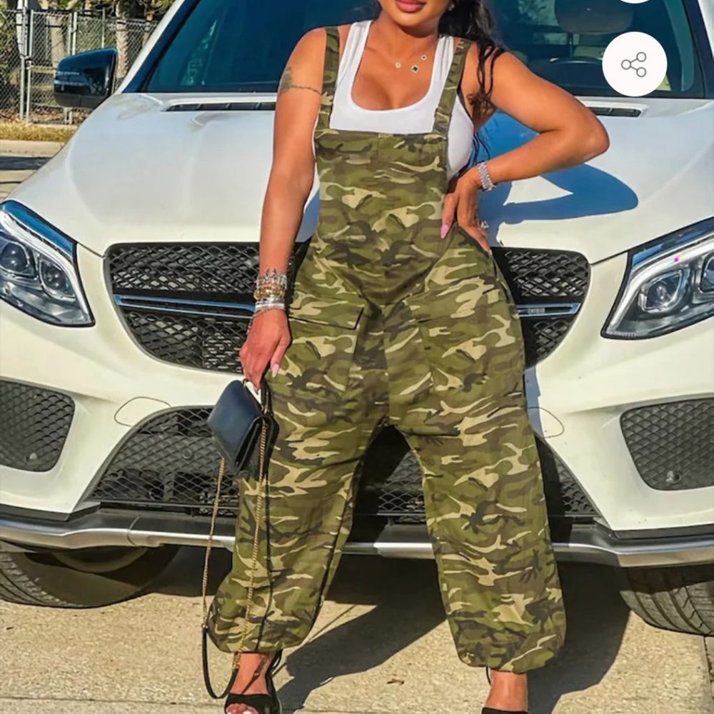 Brand New Never Worn Camouflage Overalls